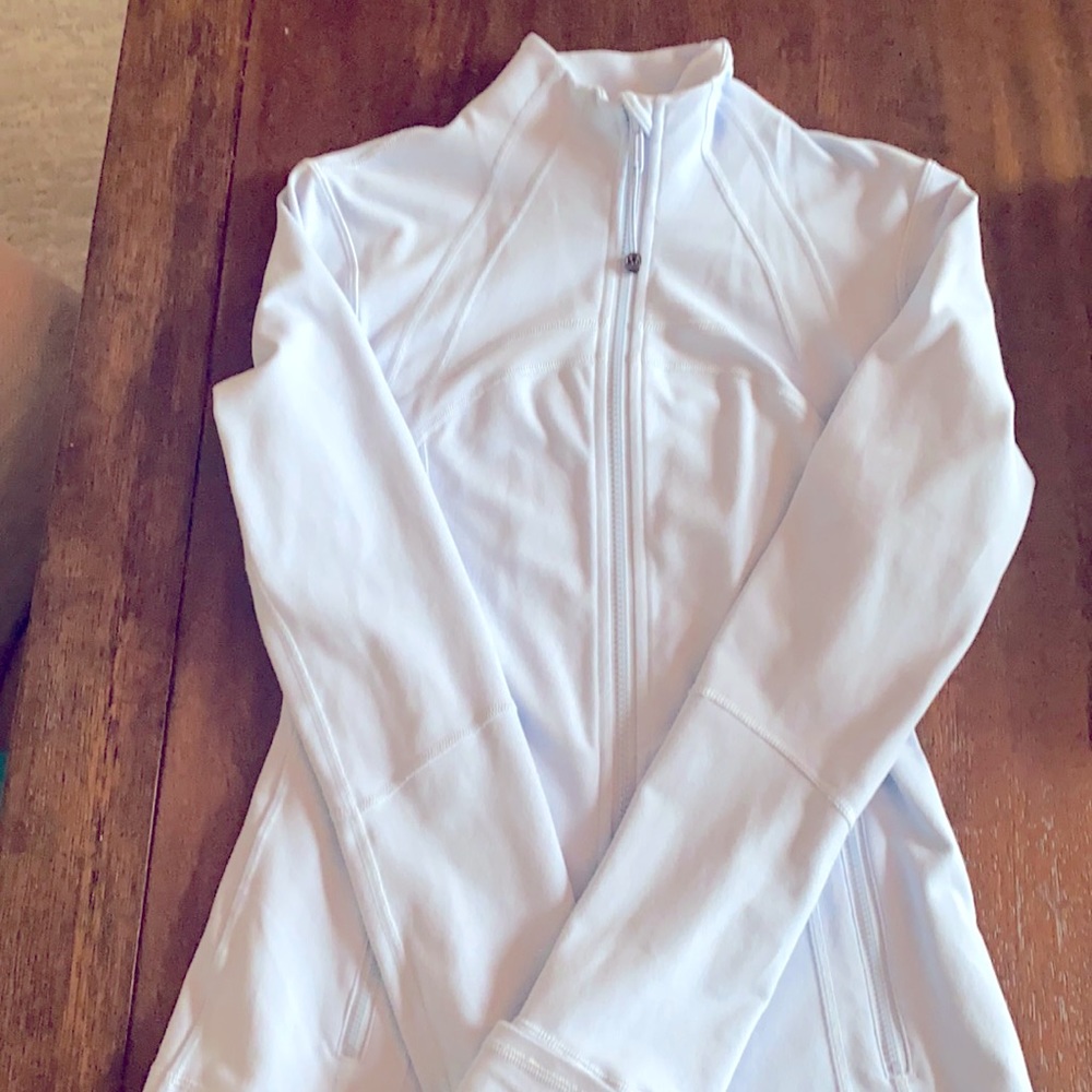 Powder blue Lululemon full zip jacket